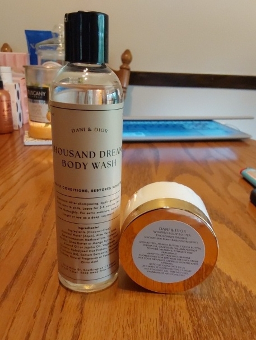 Dani & Dior Thousand Dreams Body Wash And Butter Set